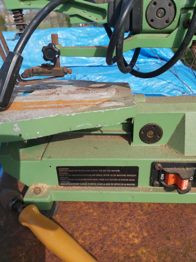 Ferm fz.330 13 figuurzaag, Ophalen, Minder dan 600 watt, Figuurzaag, 30 tot 70 mm