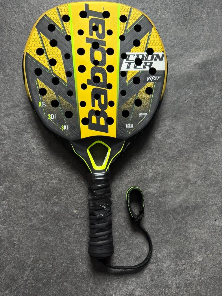 Babolat counter viper 2024 padelracket, Sport en Fitness, Padel, Ophalen of Verzenden, Zo goed als nieuw