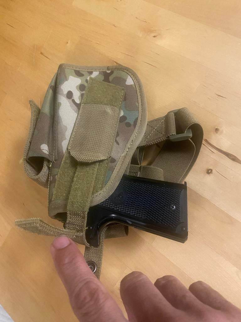 Militaire politie speciaal eenheid commando bovenbeen holste, Verzamelen, Militaria | Algemeen, Marechaussee, Overige typen, Nederland