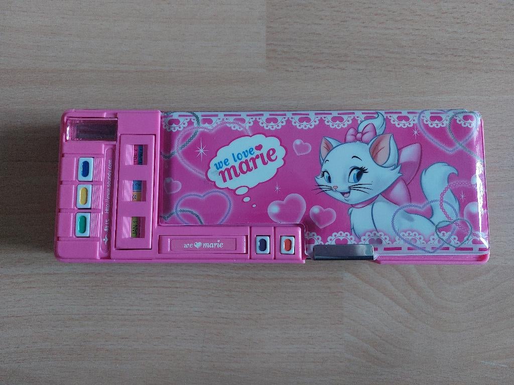 Pennen en potloden doos Marie Disney, Ophalen, Gebruikt