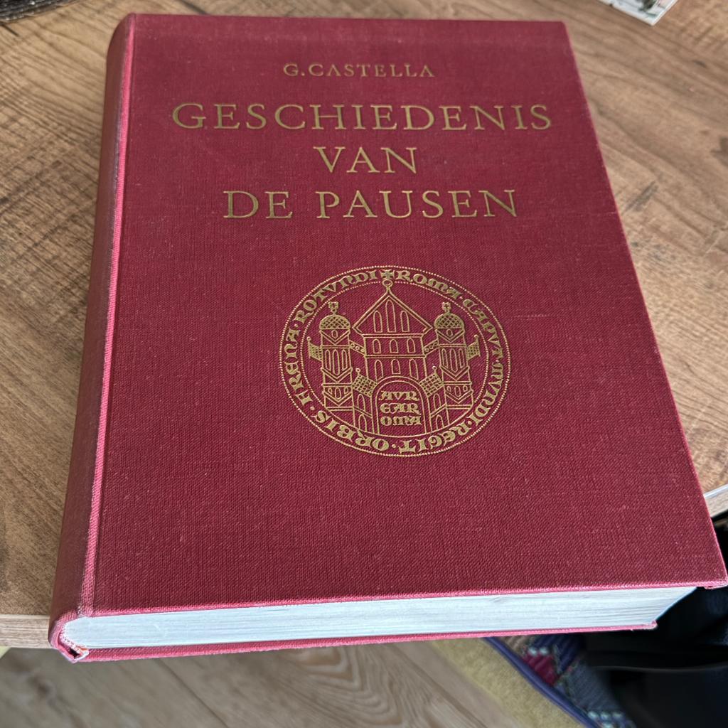 Geschiedenis van de Pausen, Boeken, 14e eeuw of eerder, Gaston Castella, Europa, Ophalen of Verzenden