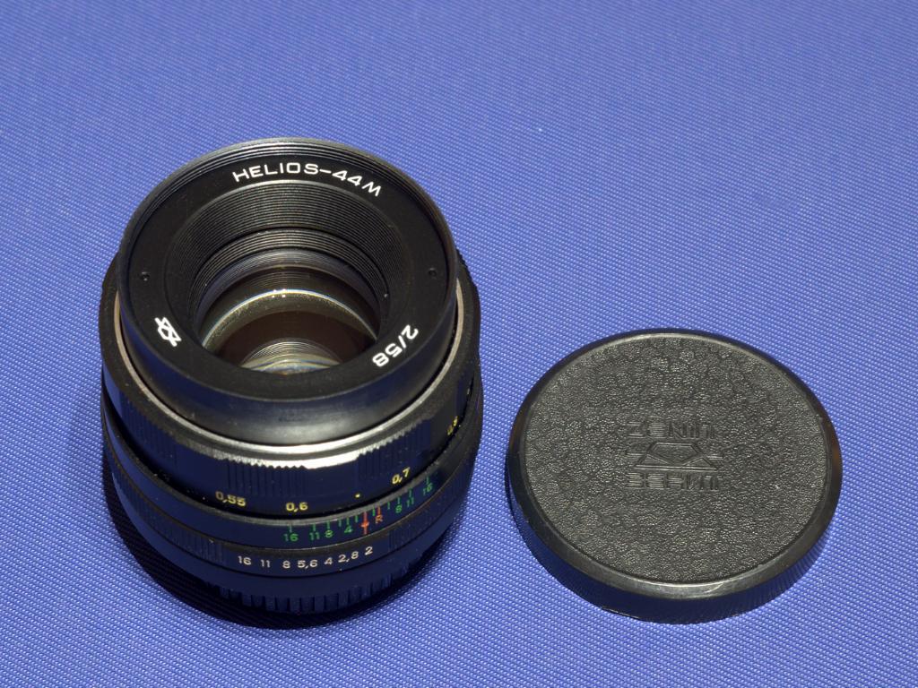 Helios-44M lens (M42 vatting), Ophalen of Verzenden, Gebruikt, Standaardlens