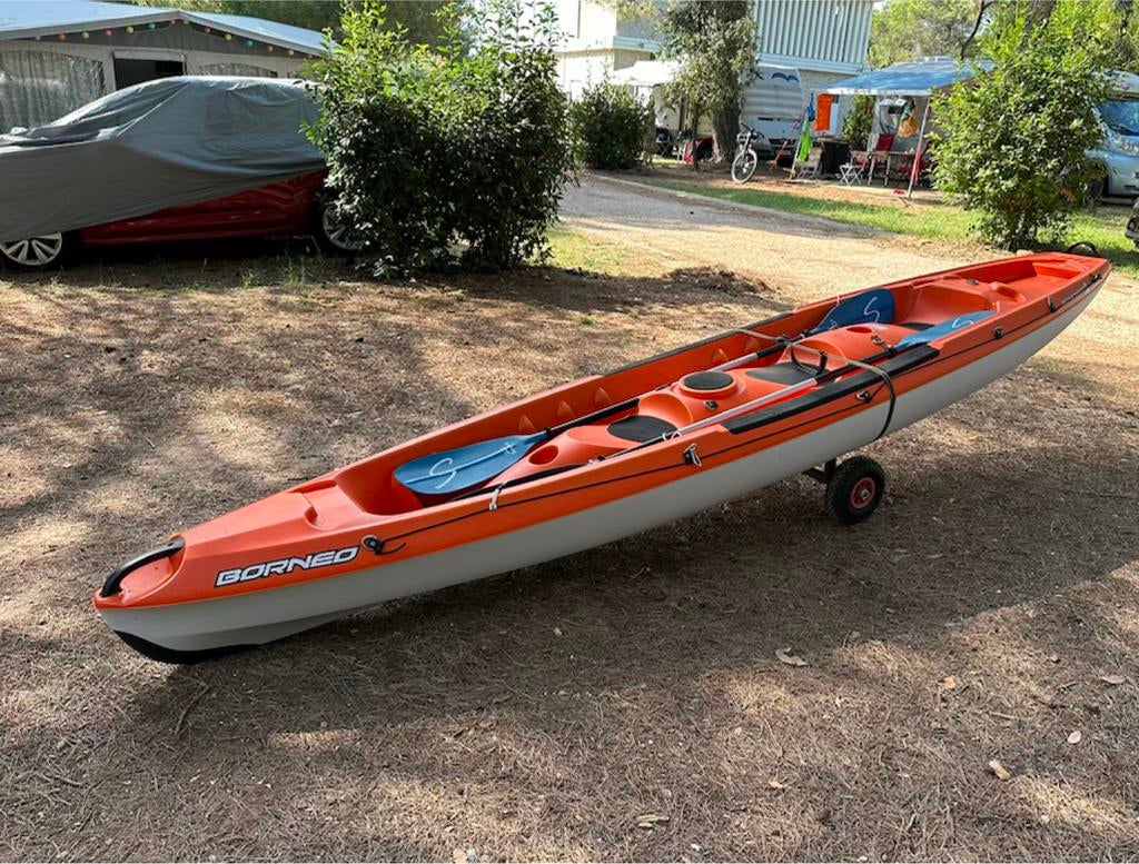 BIC Borneo 2-3 persoons sit-on-top kajak, Ophalen, Zo goed als nieuw, 3-persoons of meer