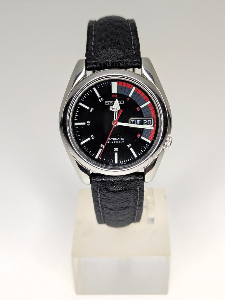 Seiko 5 Automatic Vintage – 7S26-01V0, Seiko, Staal, Polshorloge, Ophalen of Verzenden