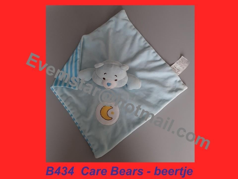 B434 Beer – Care Bears Baby blauw doekje beertje, Ophalen, Zo goed als nieuw, Beer
