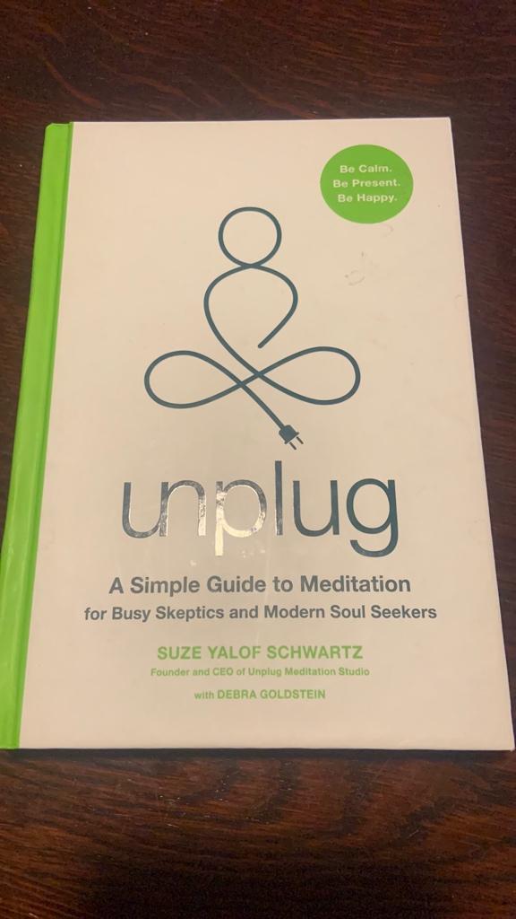 Unplug - a simple guide to meditation for busy skeptics and, Boeken, Ophalen of Verzenden, Zo goed als nieuw, Achtergrond en Informatie