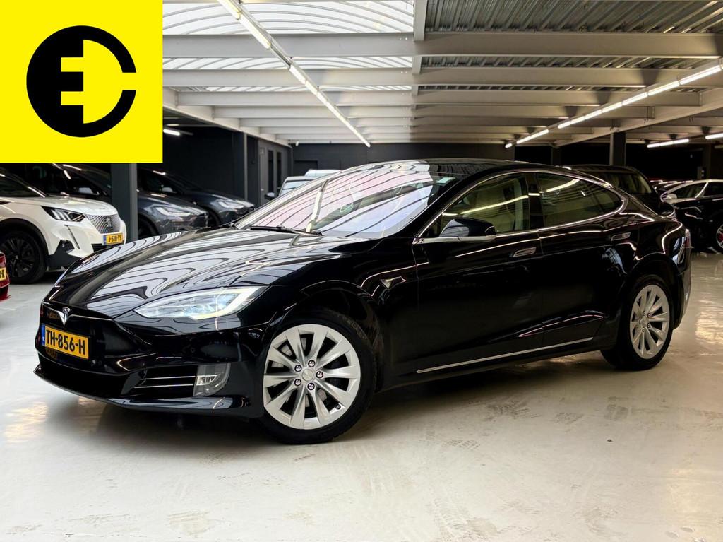 Tesla Model S 75D Base | Free Supercharging* |88,7% SOH | Pa, Auto's, Tesla, Gebruikt, Beige, Model S, Zwart
