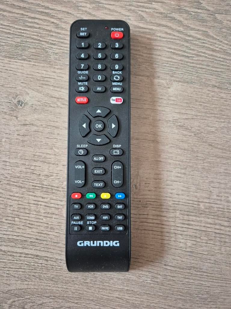 Nieuwe Grundig universele afstandsbediening, Audio, Tv en Foto, Afstandsbedieningen, Ophalen of Verzenden, Nieuw, Universeel, Tv