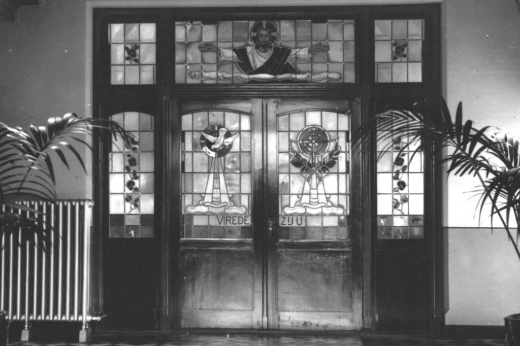 991386 Seppe jr 1945 49 NB St Gerardus Retraitehuis Gelopen, Verzamelen, Ophalen of Verzenden, 1940 tot 1960, Gelopen, Noord-Brabant