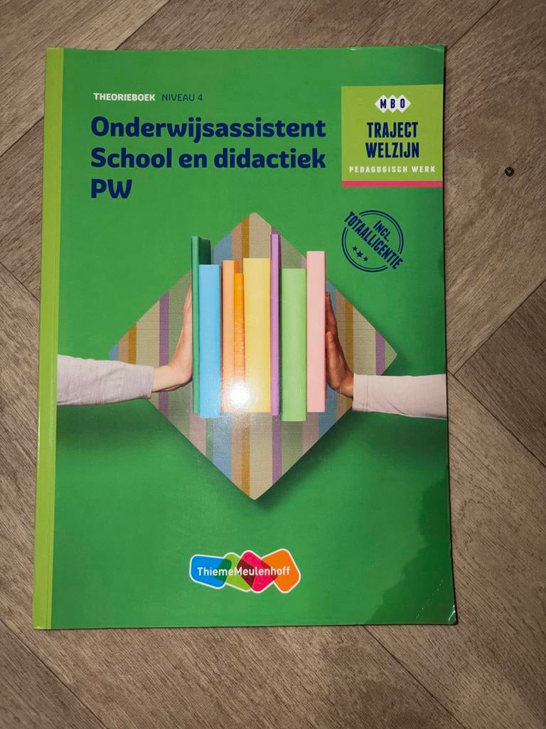 Onderwijsassistent School en didactiek PW theorieboek, Ophalen of Verzenden, Gamma, Gelezen, MBO