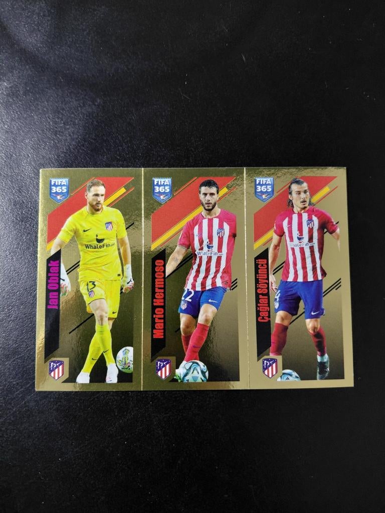 Oblak/hermoso/soyuncu (atletico madrid) panini, Verzamelen, Ophalen of Verzenden, Nieuw, Buitenlandse clubs, Poster, Plaatje of Sticker