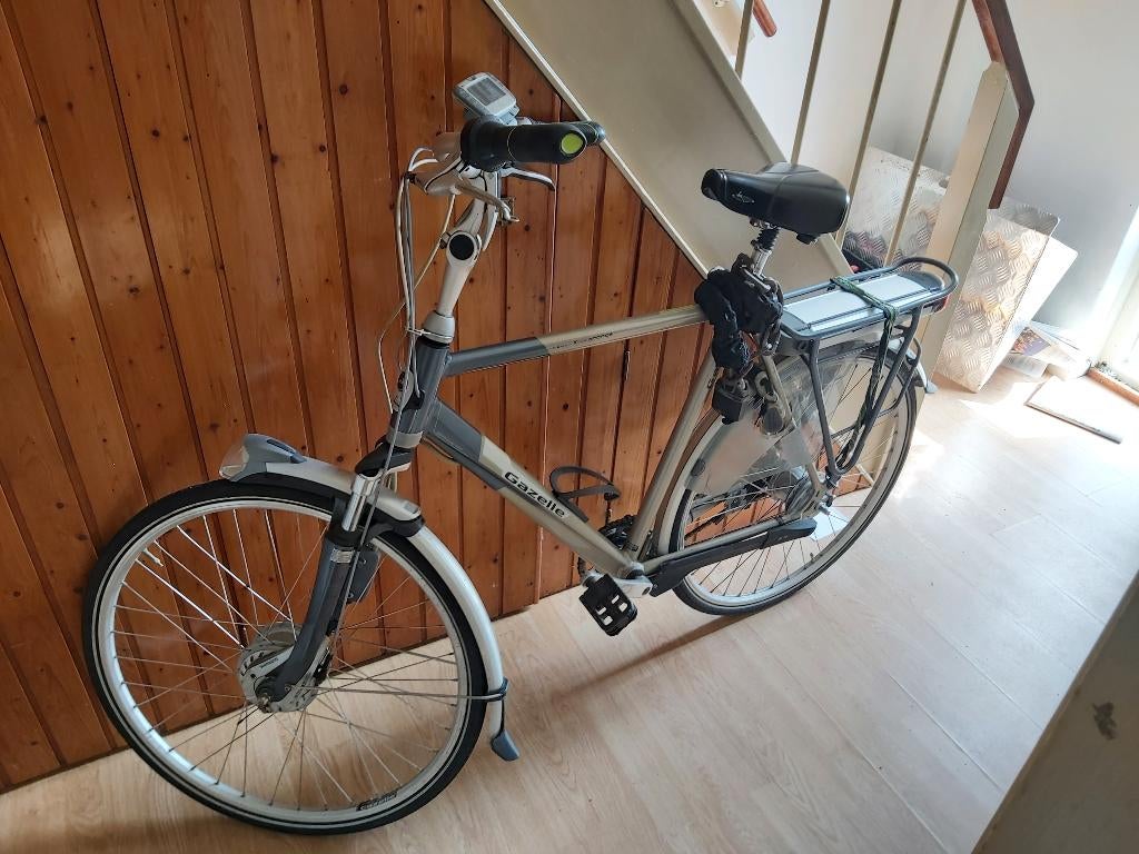 Elektrische fiets gazelle  heren, Fietsen en Brommers, Fietsen | Heren | Herenfietsen, Ophalen, Gebruikt, Versnellingen, Gazelle
