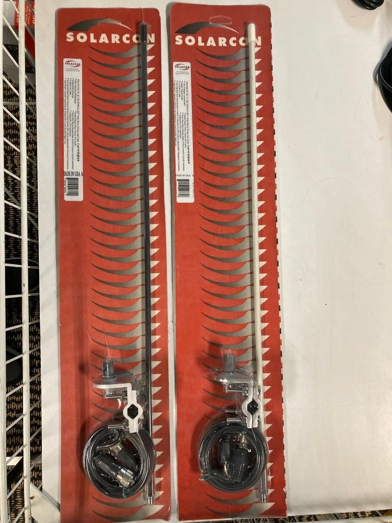 Solarcon Mobiele CB antenne 60 cm (2ft) + steun en kabelset, Ophalen of Verzenden, Nieuw, Antenne