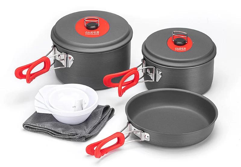 Alocs Lichtgewicht 2-3 persoons Pannenset, Verzenden, Alocs, Info@outdoorsportshop.nl, Outdoorsportshop