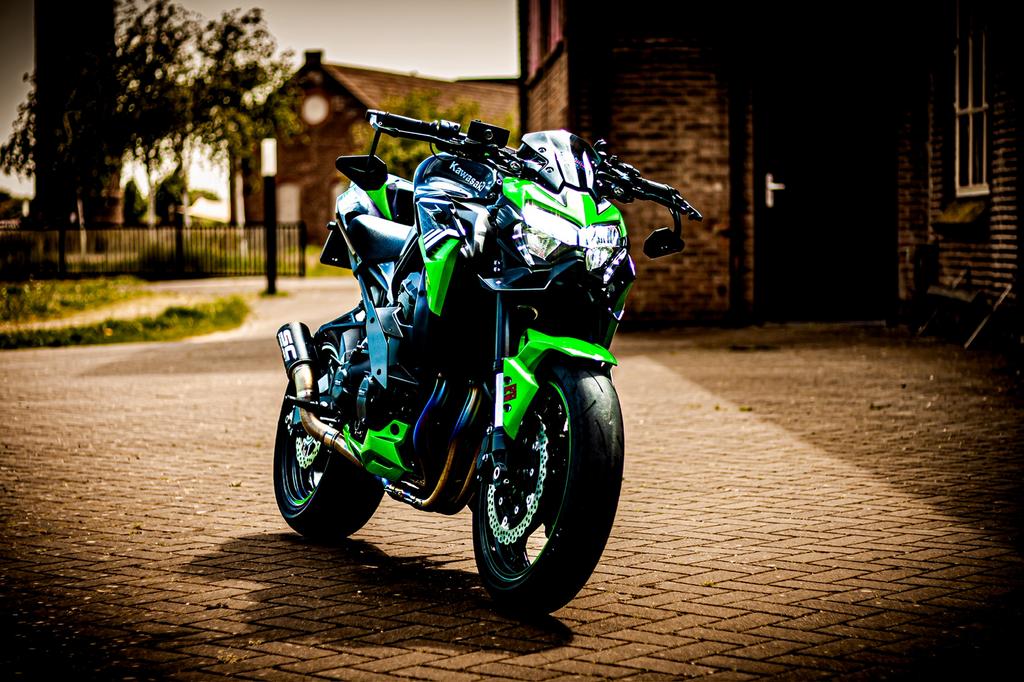 Z900, met veel extra's