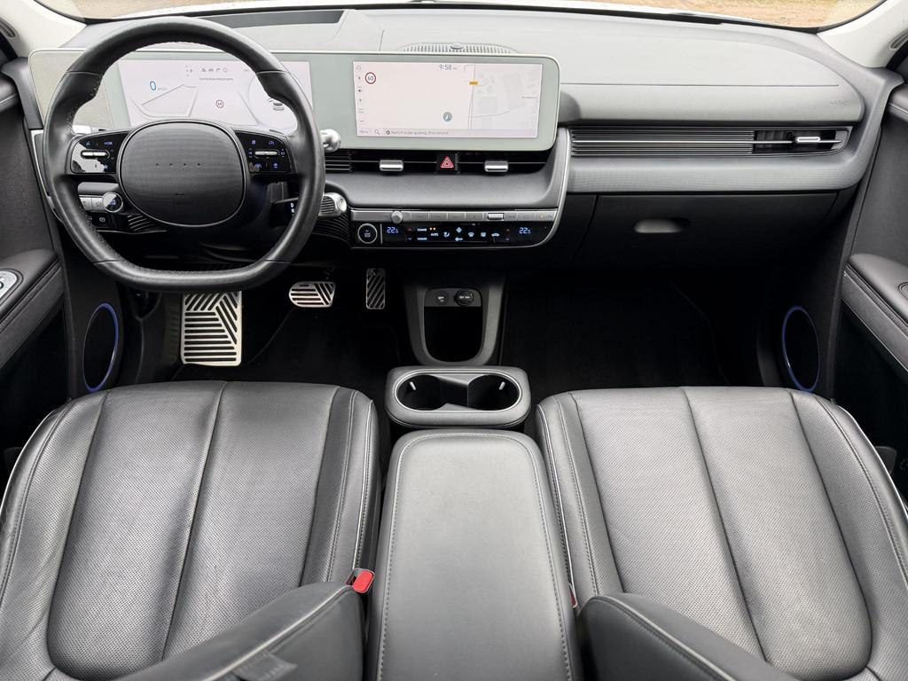 Hyundai IONIQ 5 Lounge AWD 77.4 kWh 325Pk / SOH 100% / Panor, Automaat, IONIQ 5, 2020 kg, Wit