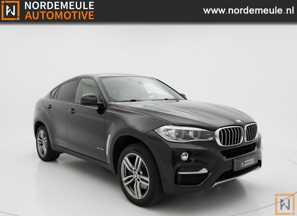 Bmw X6 XDRIVE40D HIGH EXECUTIVE. CRUISE, AUT, STOELVW., Gebruikt, Euro 6, 2993 cc, Zwart