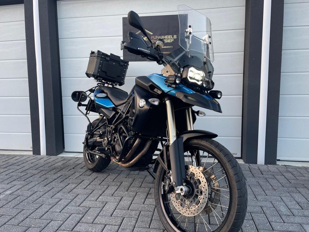 BMW F 800 GS 2008 Blauw/Zwart Akrapovic | Dealer onderhouden, 2 cilinders, Motorrijbewijs A, Bedrijf, Meer dan 35 kW