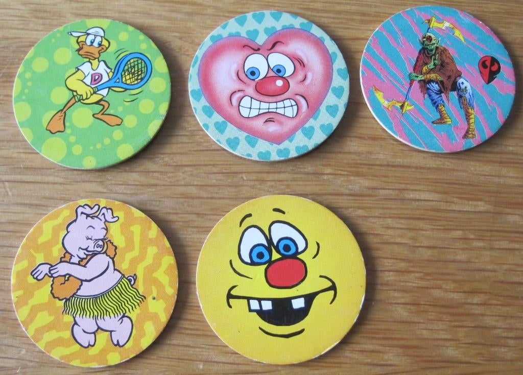 vijf flippo's - collector caps van Introduct, Verzamelen, Flippo's, Ophalen of Verzenden, Losse flippo's