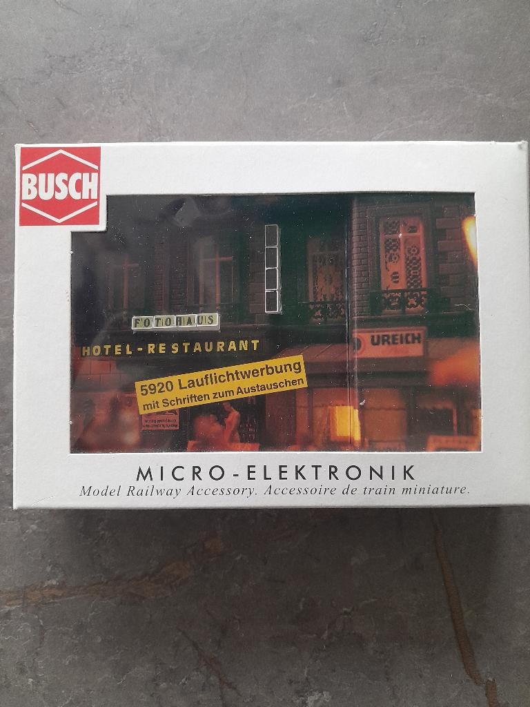 Busch 5920 nieuw in ovp, Overige merken, Gelijkstroom of Wisselstroom, Overige typen, Nieuw