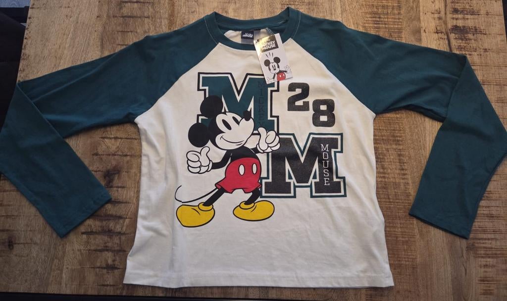 T-shirt Disney mickey mouse maat 146-152, Ophalen of Verzenden, Nieuw