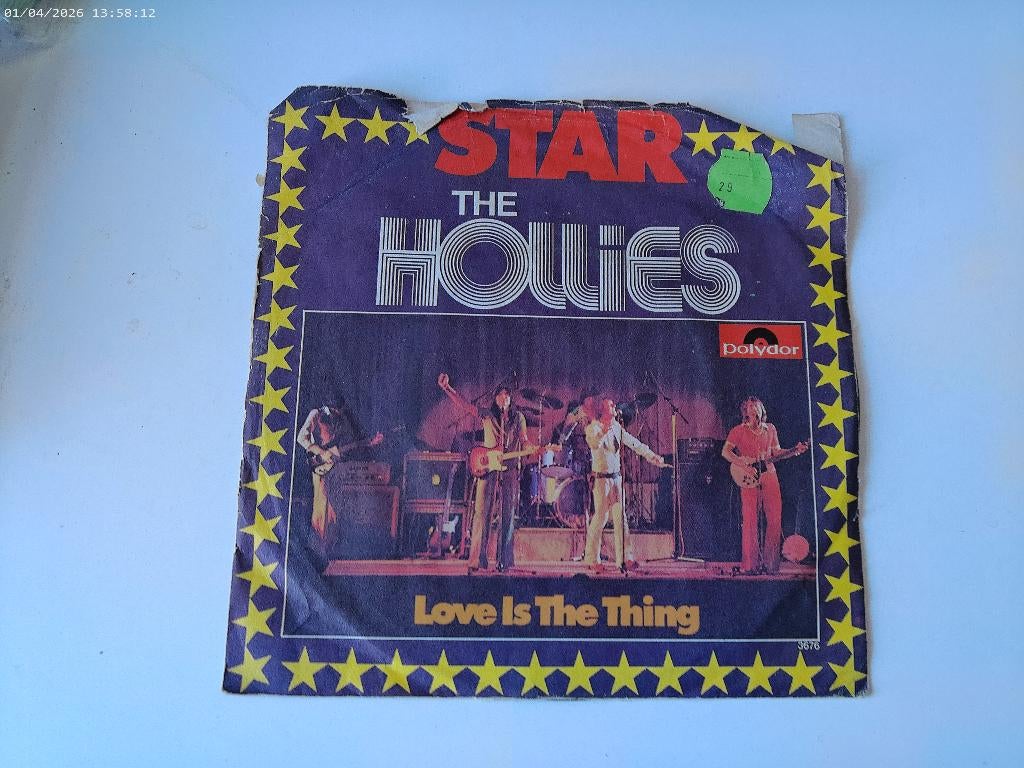 The Hollies - Star / Love is the thing, Gebruikt, 7 inch, Single, Ophalen of Verzenden