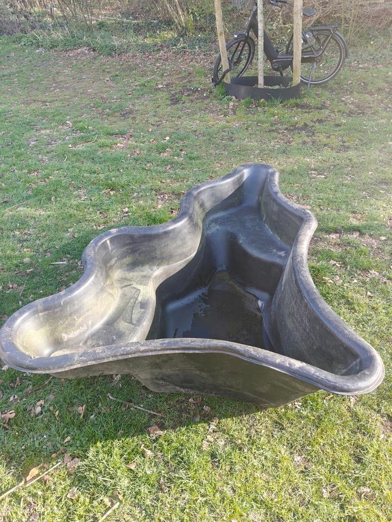 Kunststof vijver, Ophalen, Gebruikt