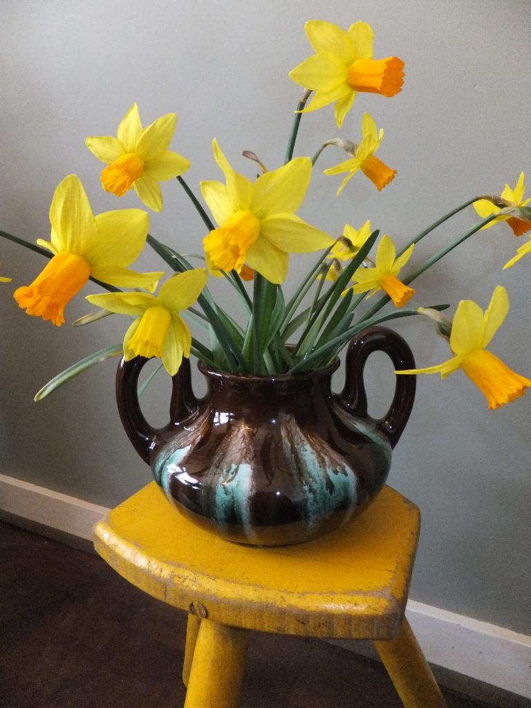 antieke vaas, art nouveau, mons belgium, fat lava, vintage, Ophalen