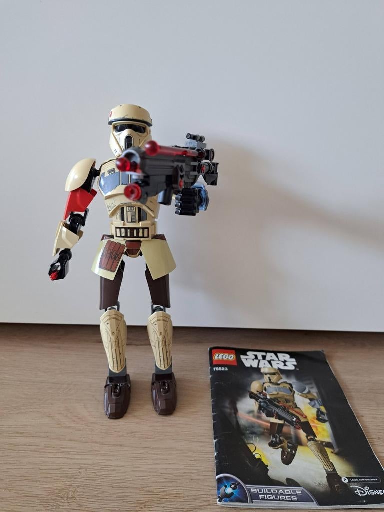 Lego Star Wars Stormtrooper 75523, Ophalen of Verzenden, Zo goed als nieuw, Actiefiguurtje