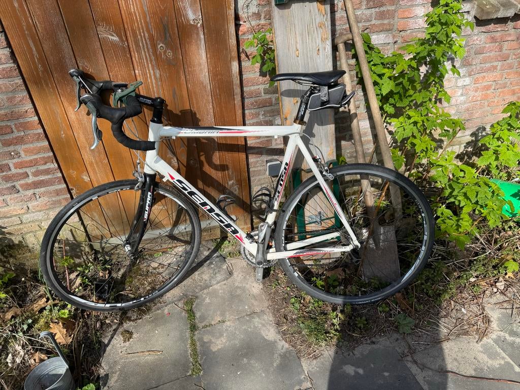 Sensa Umbria racefiets - Wit/Zwart/Rood, Overige merken, 28 inch, Gebruikt, Heren