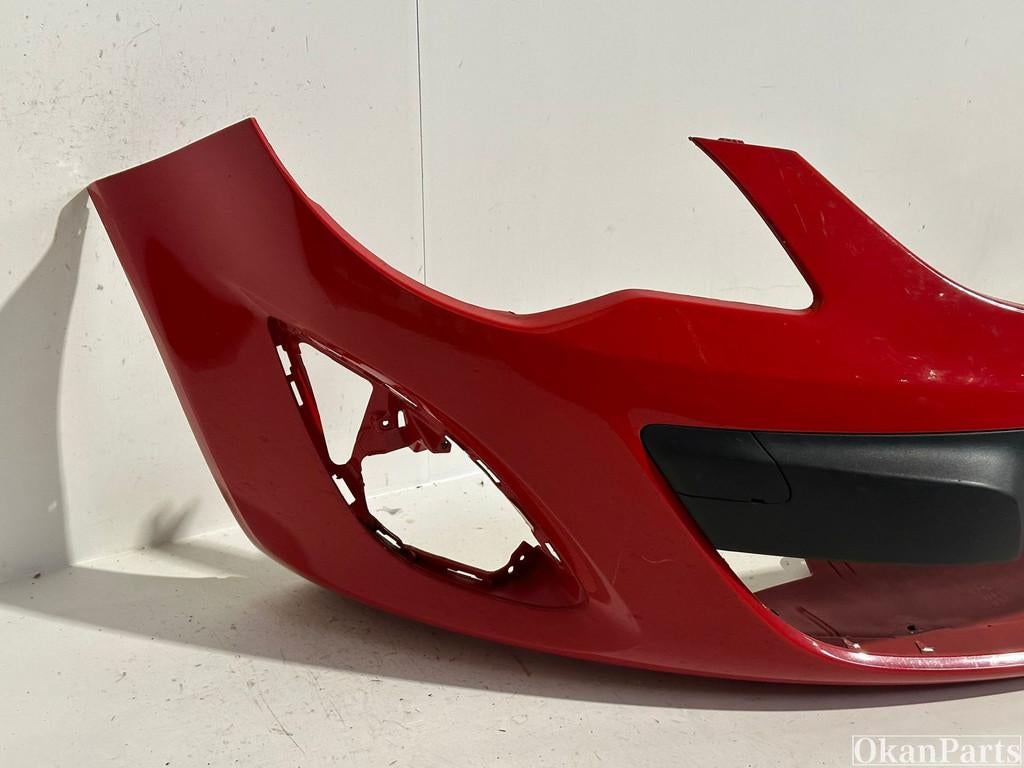 Opel Corsa D Facelift voorbumper 13285996, Gebruikt, Voor, Opel, Ophalen of Verzenden