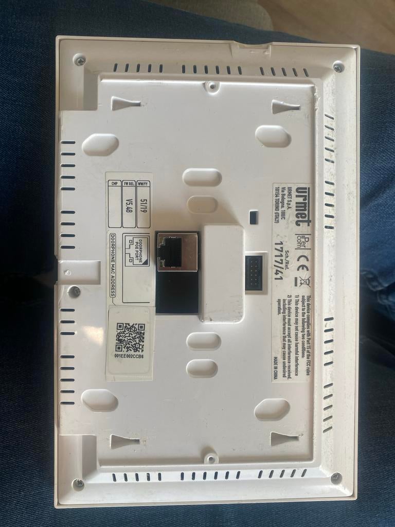 Urmet 1083/5 Intercom Systeem, Ophalen of Verzenden, Gebruikt, Compleet systeem, Overige soorten