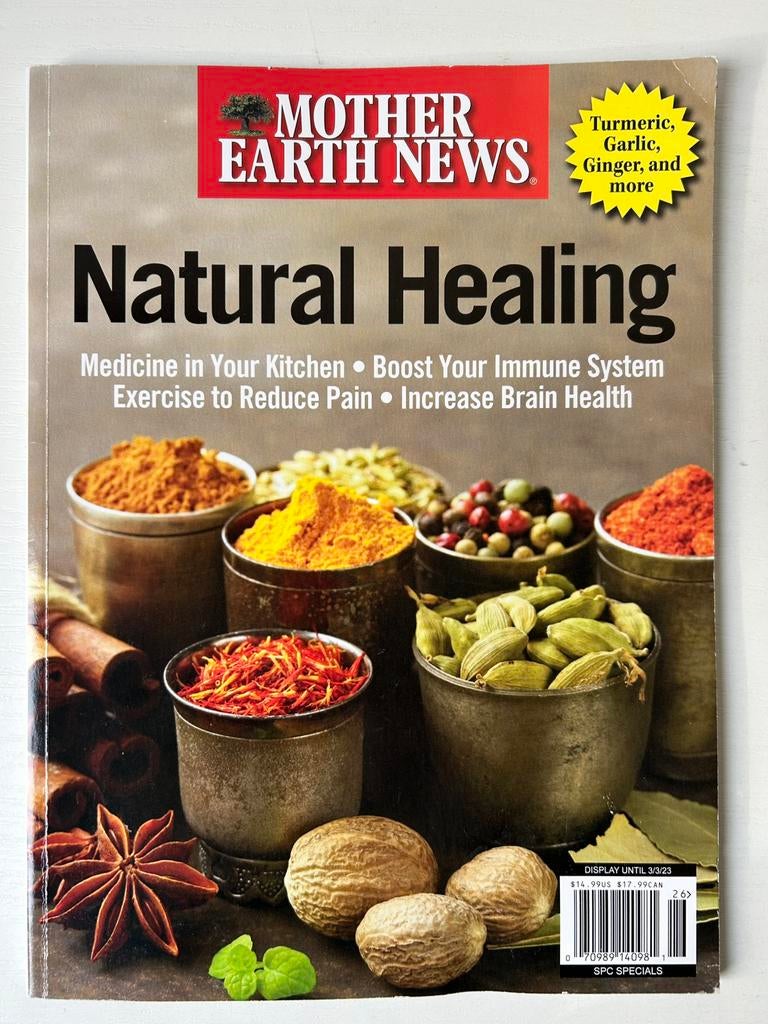 Mother Earth News tijdschrift Natural Healing, Ophalen of Verzenden, Gelezen
