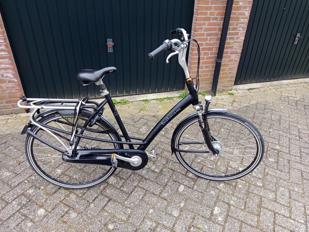 Batavus Mambo, 7 versnellingen, Shimano/ naafdynamo, Ophalen, 53 tot 56 cm, Versnellingen, Batavus