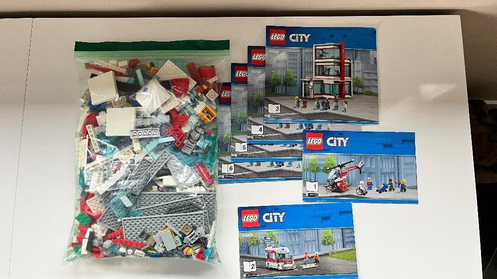Lego 60204 Ziekenhuis, Ophalen of Verzenden, Gebruikt, Complete set, Lego