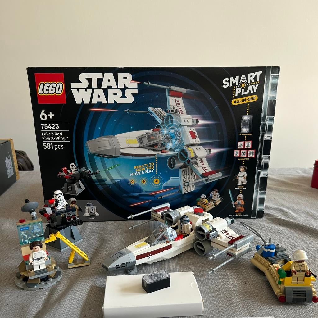LEGO Star Wars 75423 Luke's Red Five X-Wing Smart Play, Star Wars, Lego, Ophalen of Verzenden, Zo goed als nieuw