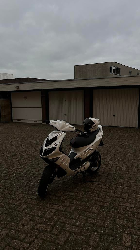 Peugeot Speedfight 2 - Wit, Sportieve Scooter, Fietsen en Brommers, Scooters | Peugeot, Ophalen, Gebruikt, Tweetakt, Speedfight
