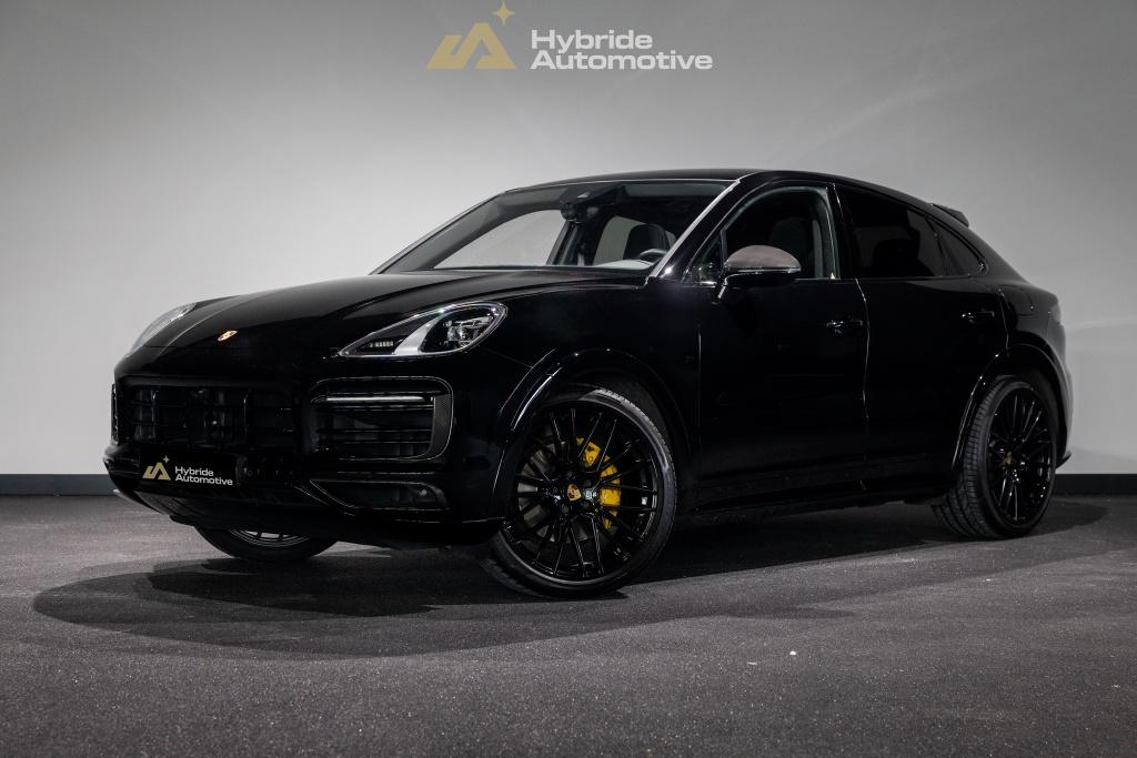 Porsche Cayenne Coupé 3.0 E-Hybrid Pl. Ed. | Carbon Ext | L, 14 kWh, Gebruikt, 2995 cc, Zwart