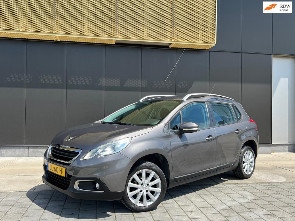 Peugeot 2008 1.2 VTi Active | Dealer onderh | Navi | Climate, Euro 5, Stof, Zwart, 1199 cc