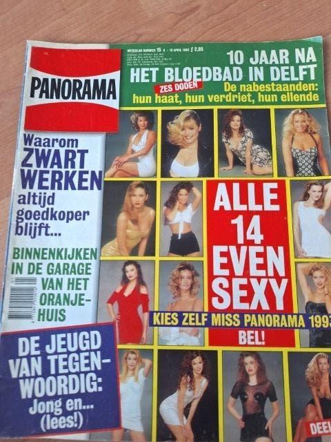 Panorama 1993 Miss Andre van Duin Ellen ten Damme Urbanus, Verzenden, Gelezen, Overige typen