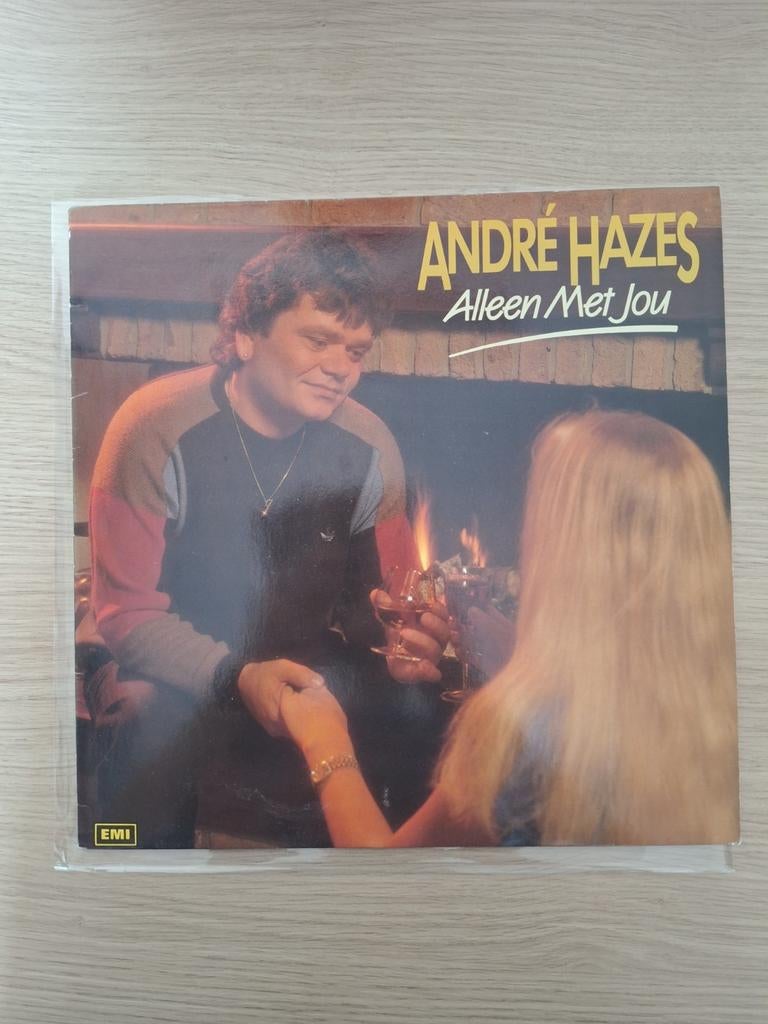 André Hazes - Alleen Met Jou lp, Ophalen of Verzenden, Gebruikt, 12 inch, Levenslied of Smartlap