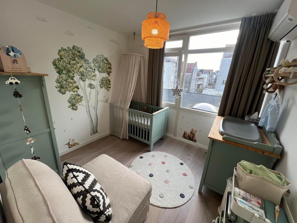 Babykamer set grenen: ledikant, commode, kledingkast, Kinderen en Baby's, Kinderkamer | Complete kinderkamers, Ophalen, Gebruikt