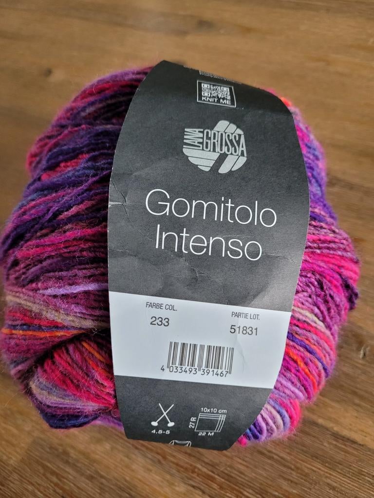 Gomitolo Intenso 200 gram 700 meter, Hobby en Vrije tijd, Verzenden, Nieuw, Breien of Haken, Wol of Garen