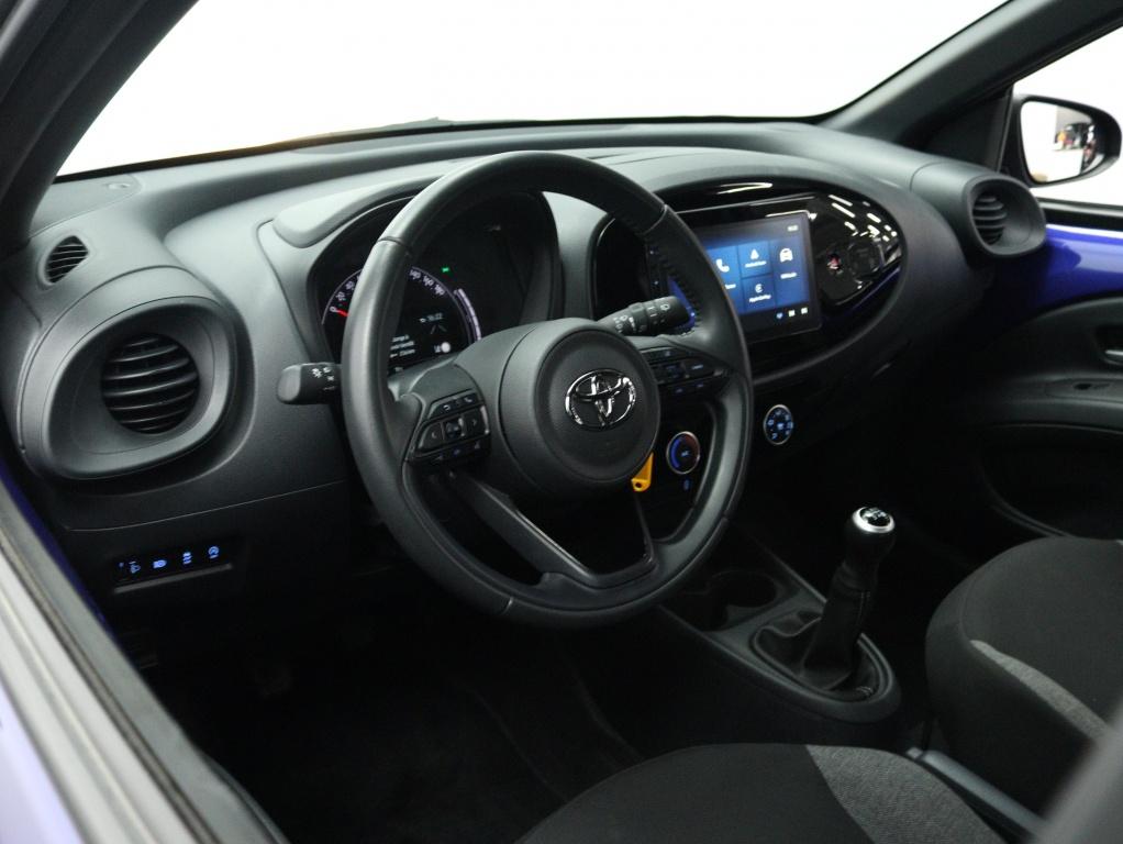 Toyota Aygo X 1.0 VVT-i Active | Private Lease 319,- p.m. |, 12 maanden, Stof, Gebruikt, Zwart