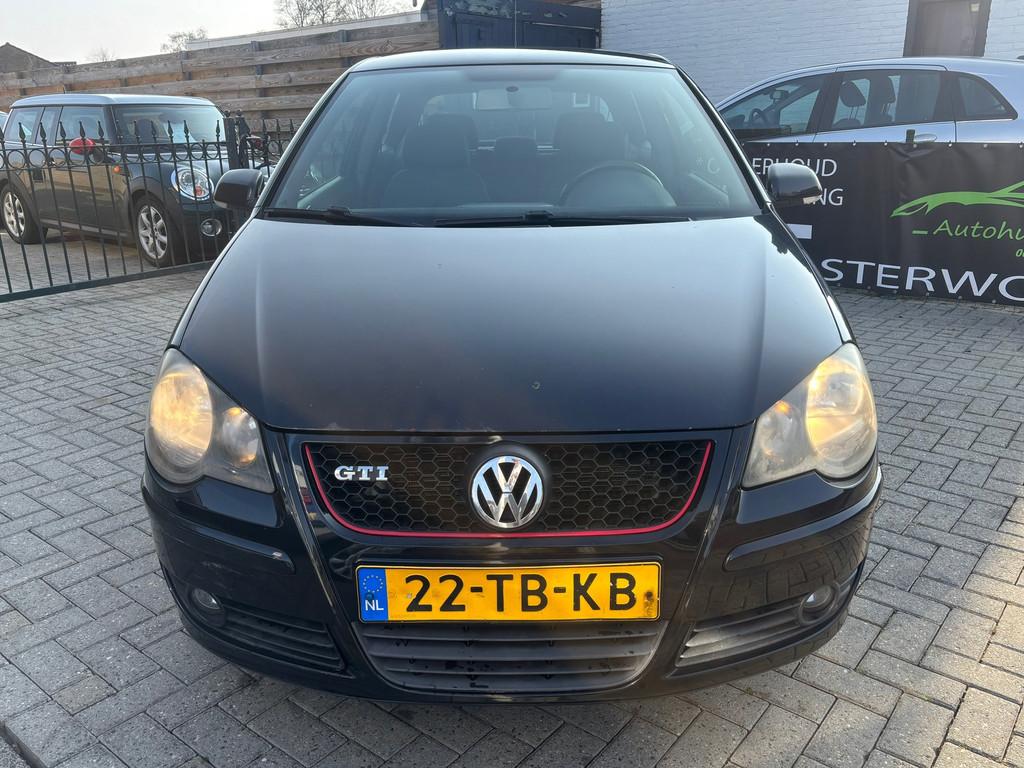Volkswagen Polo 1.8 GTI |nette auto | lange apk | airco, 4 cilinders, 150 pk, 610 kg, Zwart