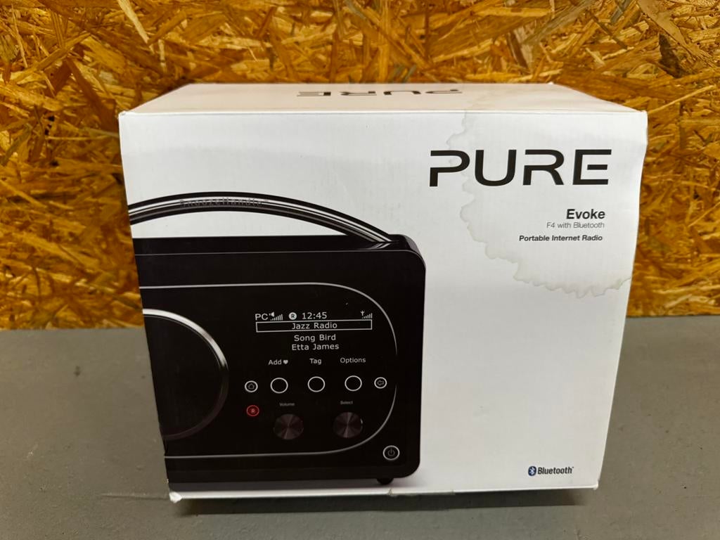 Pure Evoke F4 – Internetradio / DAB+ / Bluetooth - ReK4, Overige typen, Ophalen of Verzenden, Zo goed als nieuw, X