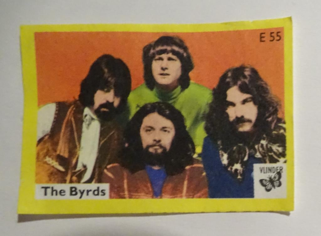 THE BYRDS, Verzenden, Zo goed als nieuw, Luciferdoosjes of -merken