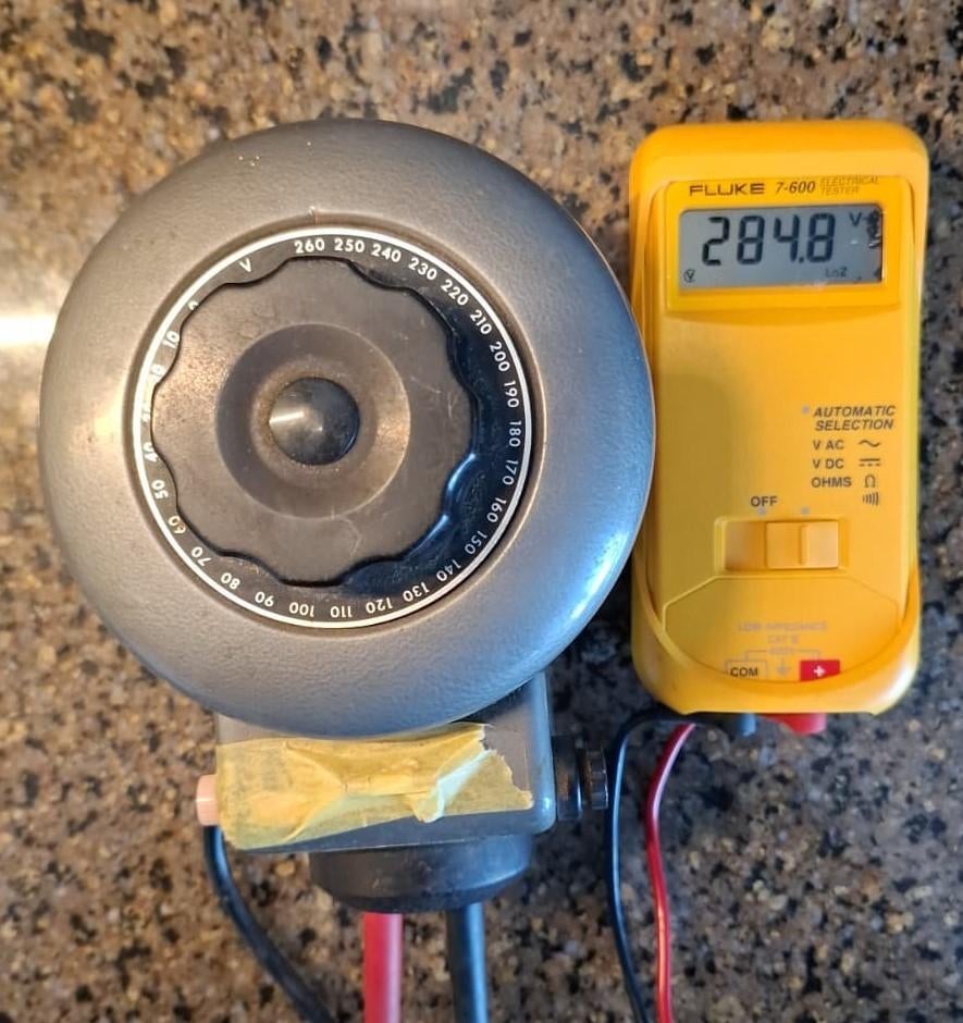 Philips Variac, regel-trafo, Ophalen of Verzenden, Gebruikt