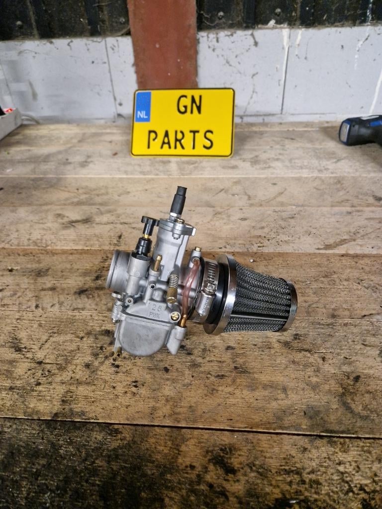 28mm PWK carburateur met powerfilter, Ophalen of Verzenden, Carburateur