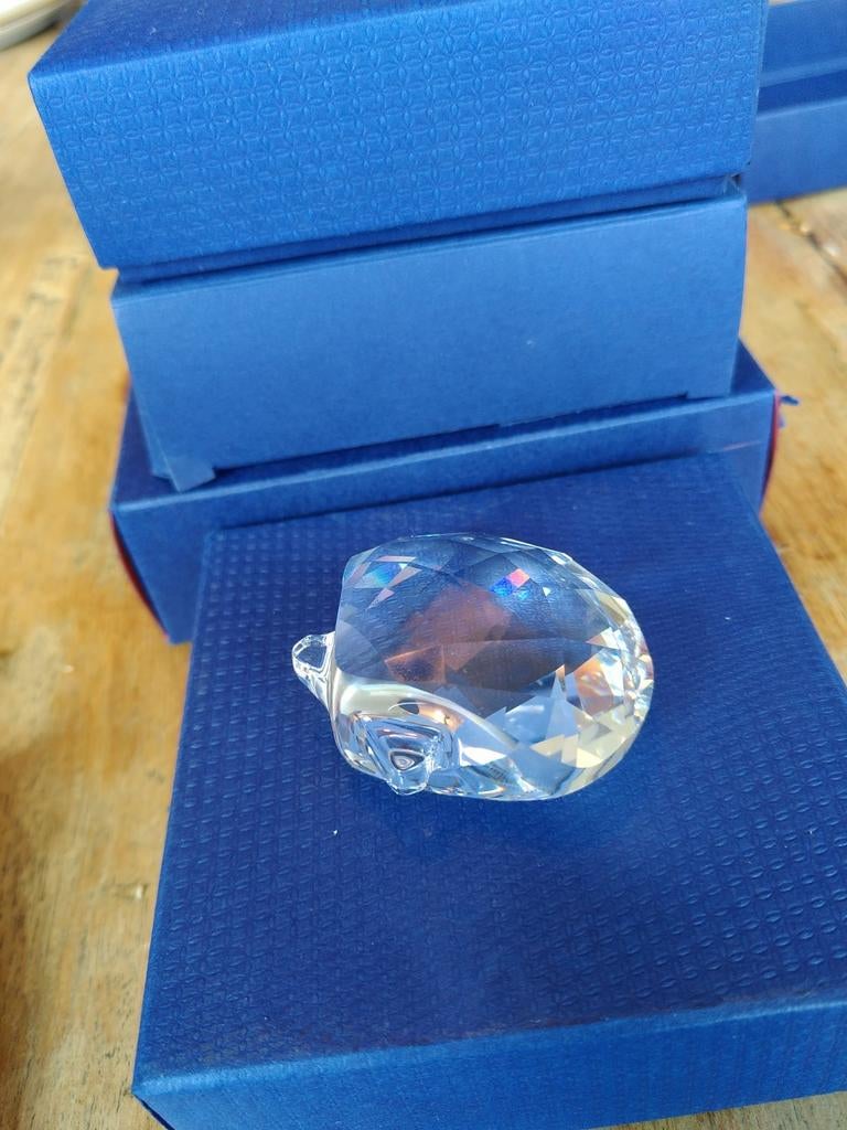 Swarovski schelp, diamant en hangers, Ophalen of Verzenden, Zo goed als nieuw, Figuurtje